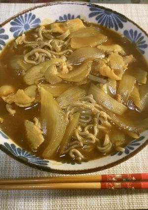 夕張カレーそば-レシピのメイン写真