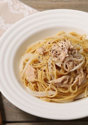 ツナのパスタ-レシピのメイン写真