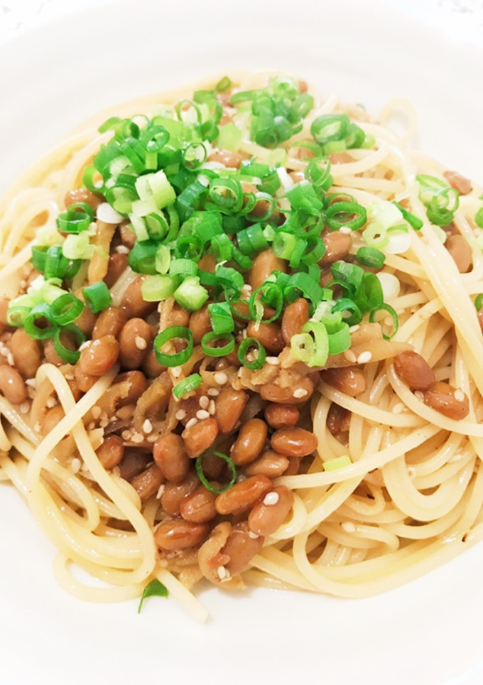納豆と生姜の和風パスタ-レシピのメイン写真