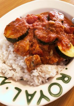 10分✨ズボラも簡単！サバ缶トマトカレー-レシピのメイン写真