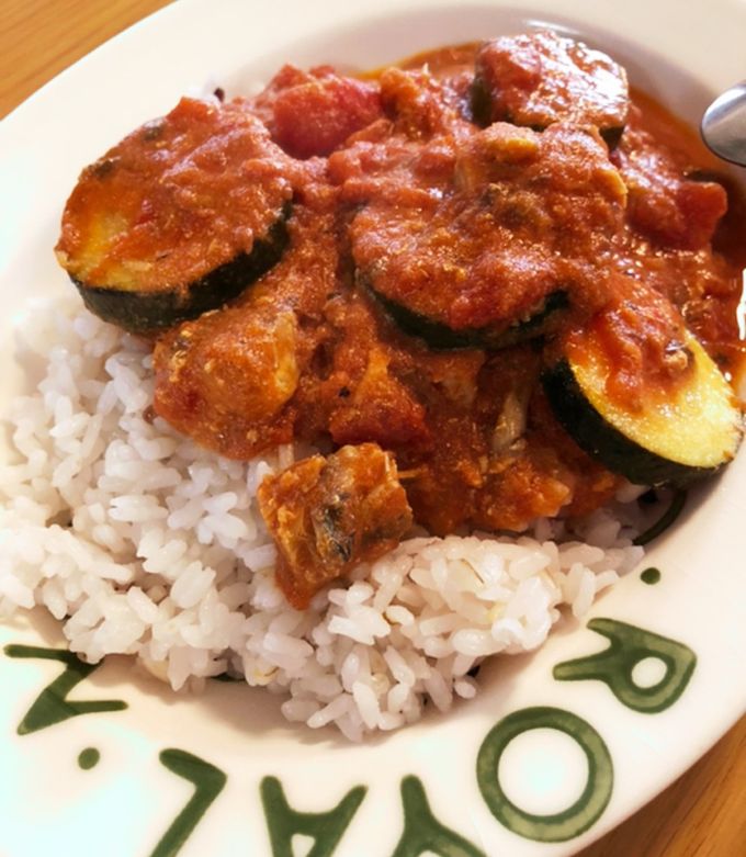 10分✨ズボラも簡単！サバ缶トマトカレー-レシピのメイン写真