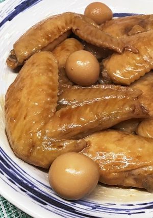 コク旨黄金比☆手羽先のオイスター煮-レシピのメイン写真