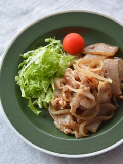 豚肉とこんにゃくの生姜炒め-レシピのメイン写真