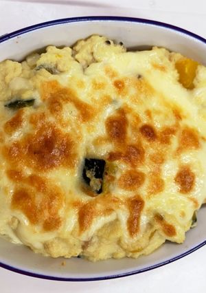 小麦粉不要ヘルシーおからパウダーでドリア-レシピのメイン写真