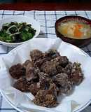 安くて簡単♪鮪の血合い竜田揚げ