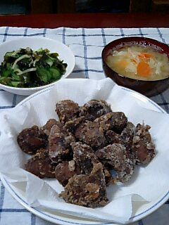 安くて簡単♪鮪の血合い竜田揚げ-レシピのメイン写真