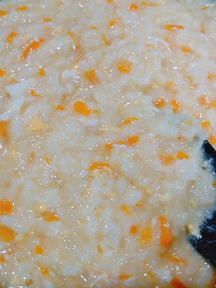 【離乳食】野菜と卵の鉄分たっぷりおじや-レシピのメイン写真