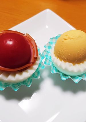 茹で卵飾り切り-レシピのメイン写真