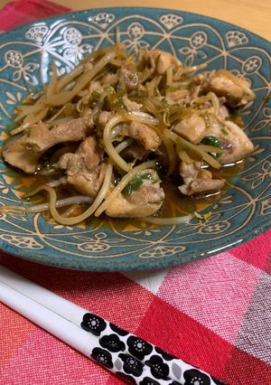 鳥ネギポン酢炒め-レシピのメイン写真