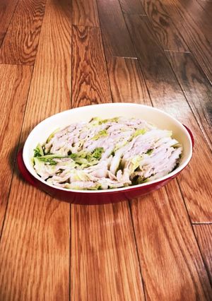 白菜と豚肉のミルフィーユ鍋！-レシピのメイン写真