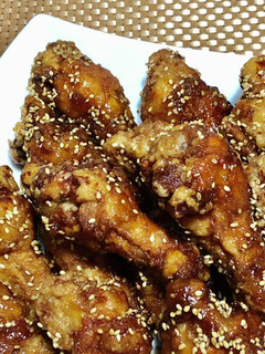 鶏手羽元の揚げ甘辛煮-レシピのメイン写真