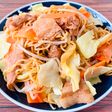 レンジ4分★耐熱皿不要★もちもち焼きそば