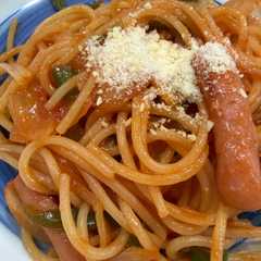 我が家のナポリタン-レシピのメイン写真