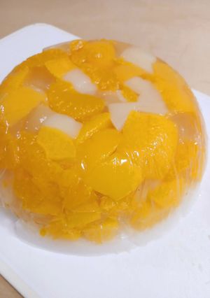 フルーツ寒天ケーキ-レシピのメイン写真