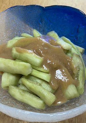 蒸しなすのみそかけ-レシピのメイン写真
