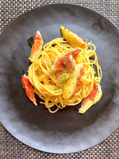 イチヂクの冷製パスタ-レシピのメイン写真