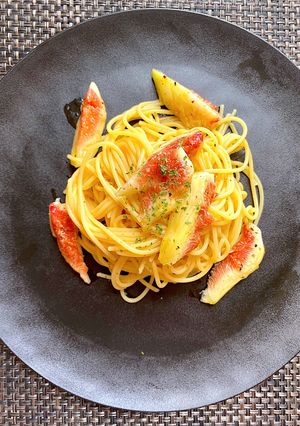 イチヂクの冷製パスタ-レシピのメイン写真