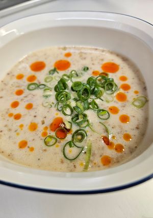 ゴマ豆乳坦々風つけ麺-レシピのメイン写真