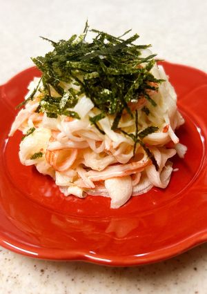 かにかまと新玉ねぎのマヨサラダ-レシピのメイン写真