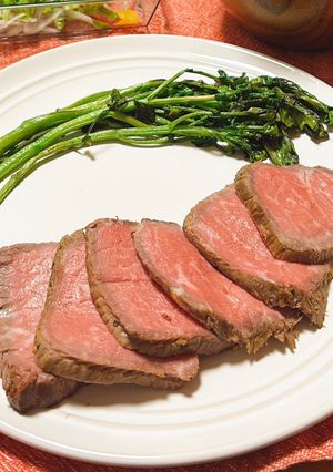 オーブンでしっかり加熱 ローストビーフ-レシピのメイン写真