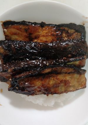 【節約上品】ナスのかば焼き丼-レシピのメイン写真