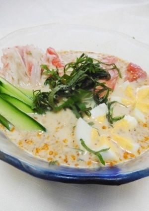 味噌担々素麺-レシピのメイン写真