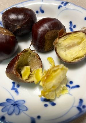 茹で栗-レシピのメイン写真