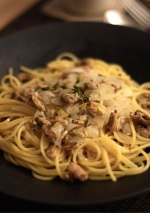タイム香る🌿あさりのパスタ-レシピのメイン写真