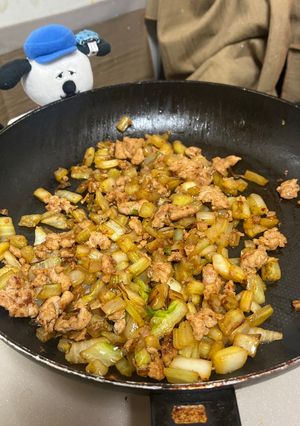 白菜とひき肉でごはんのお供-レシピのメイン写真