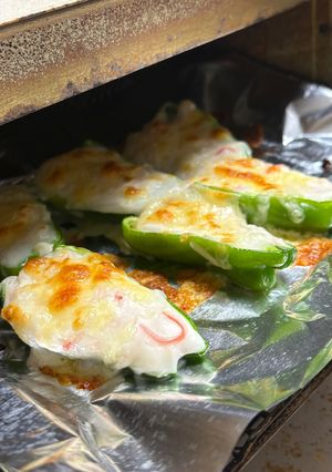 レンジでとろとろピーマングラタン-レシピのメイン写真