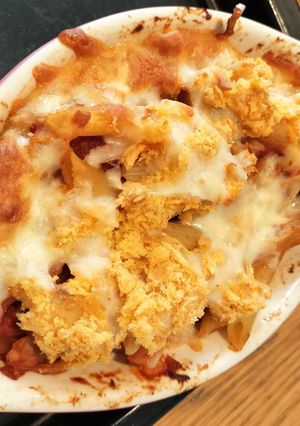 簡単! クリームコロッケでペンネグラタン-レシピのメイン写真