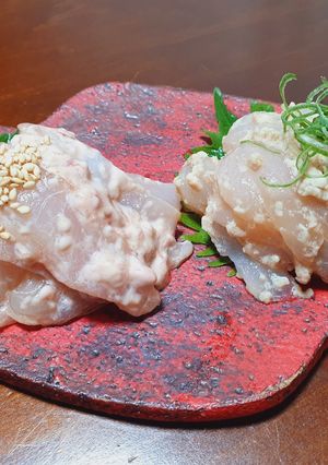 2種類のカワハギの肝和え-レシピのメイン写真