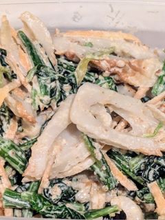 【常備菜・副菜メモ用】ほうれん草とちくわ-レシピのメイン写真