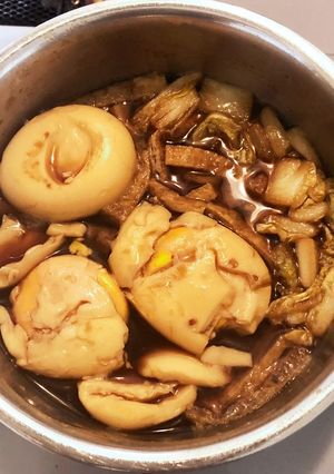 ゆるすぎー失敗の茹で卵を救済！リメイク-レシピのメイン写真