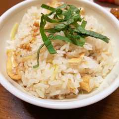 รูปของ 生姜とじゃこの炊き込みご飯
