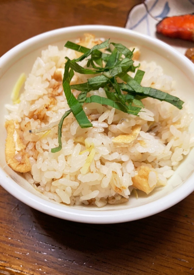 生姜とじゃこの炊き込みご飯-レシピのメイン写真