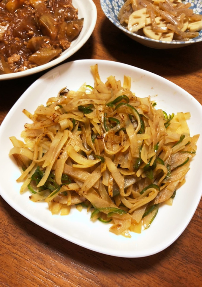 じゃがいもとピーマンの青椒肉絲風-レシピのメイン写真