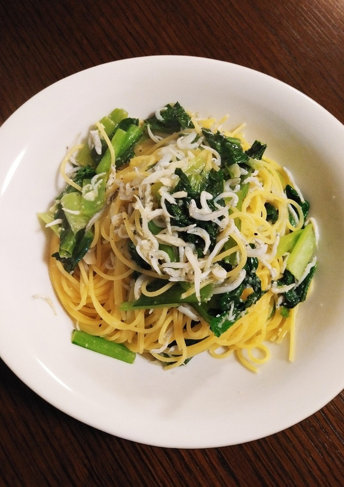 簡単☆しらすと小松菜のパスタ-レシピのメイン写真