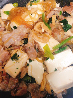 かんたん春雨入り肉豆腐-レシピのメイン写真