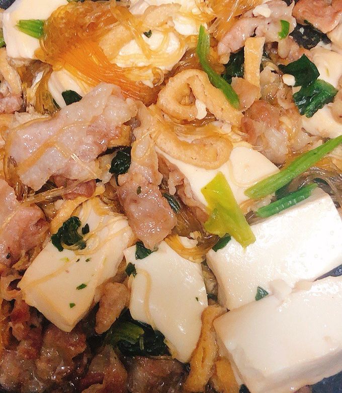 かんたん春雨入り肉豆腐-レシピのメイン写真