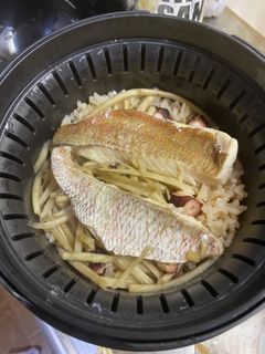 鯛&タコ飯(というか炊き込みご飯全般-レシピのメイン写真