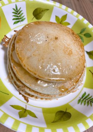 もちもち米粉パンケーキ(備忘録/要改善）-レシピのメイン写真