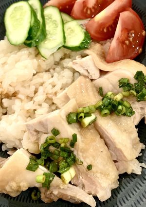 タレが決め手の本格チキンライス-レシピのメイン写真
