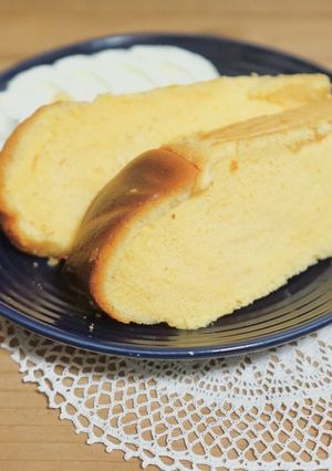 甘さ控えめプレーンシフォンケーキ-レシピのメイン写真