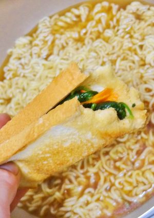 サッポロ一番みそ☆モーニングサンド浸し-レシピのメイン写真