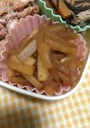 境野米子さんの『大根の油いため』-レシピのメイン写真