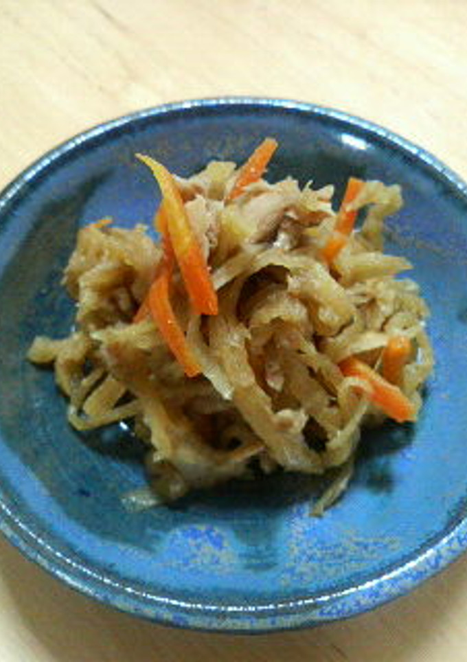 切干大根とツナの煮物-レシピのメイン写真