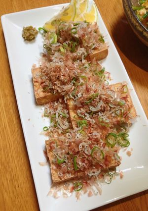 おつまみに♬厚揚げ豆腐のトースター焼き♡-レシピのメイン写真