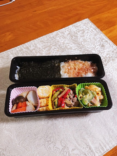 今朝はのり弁にして見ました。-レシピのメイン写真