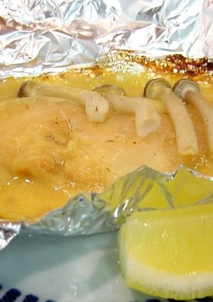 サーモンのホイル焼き　白みそ風味-レシピのメイン写真